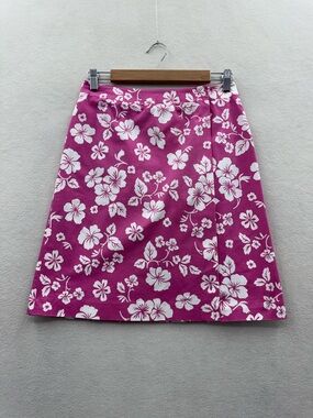 Weekend MaxMara Women’s 4 Pink Floral Wrap Skirt